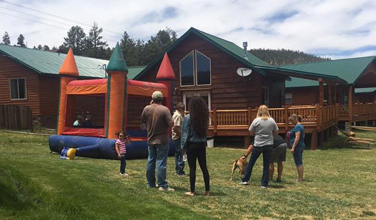 Jumpy House at Greer Lodge