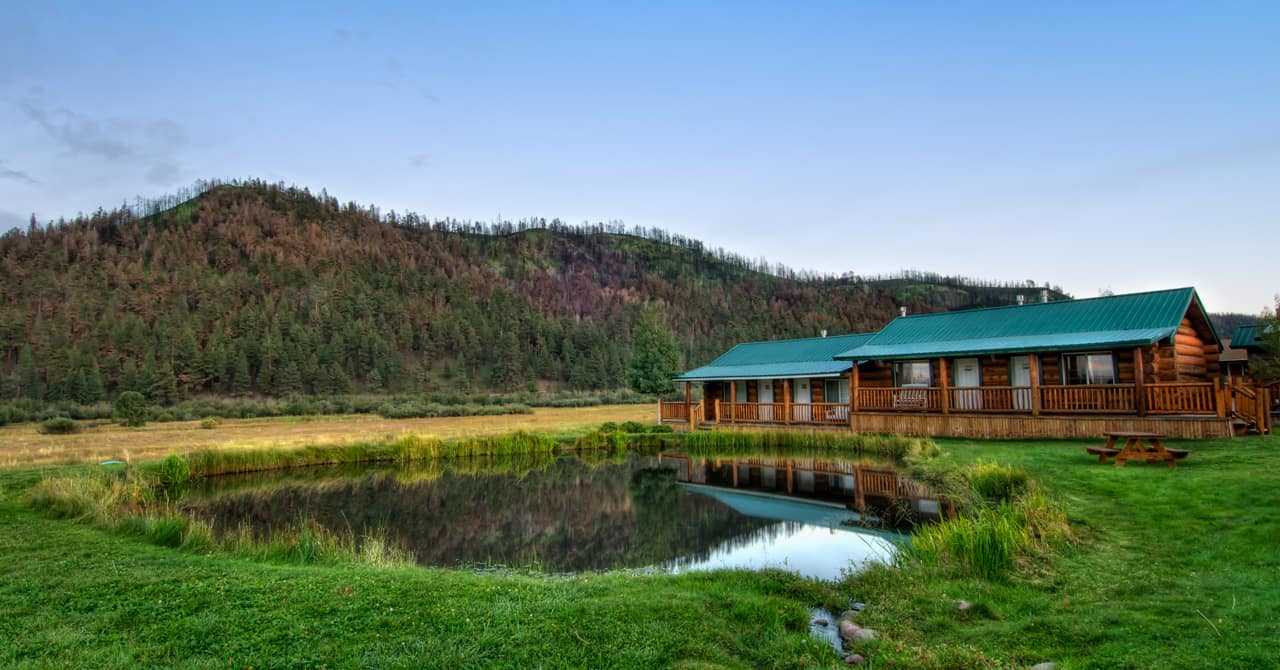Cabins by private trout ponds