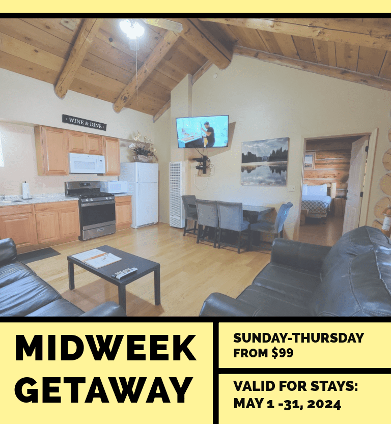 Midweek Specials - Cabins in Greer, AZ