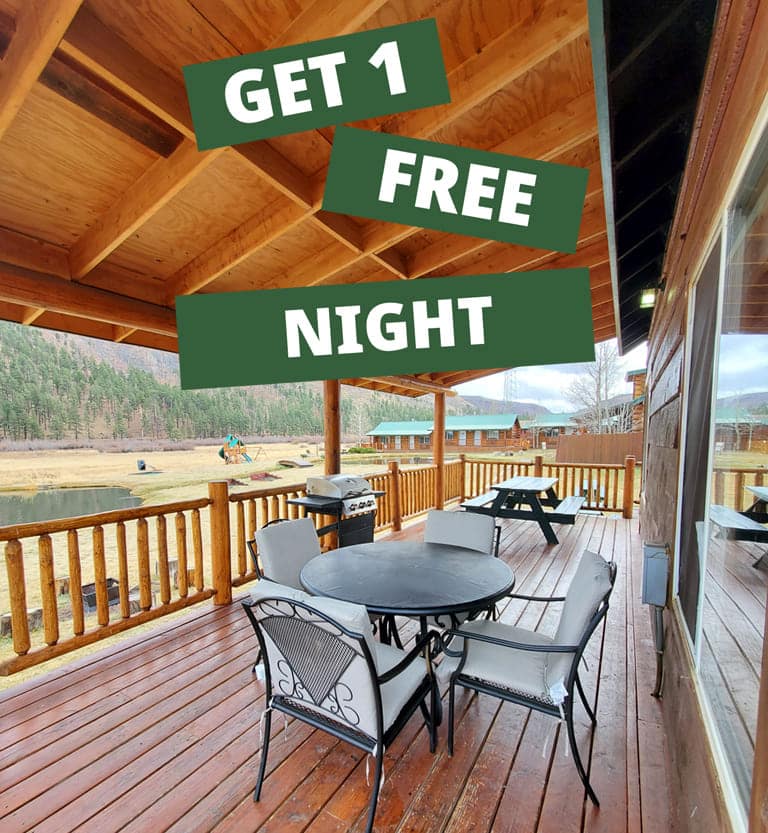 Get 1 Night Free - Greer Cabin Stay in May